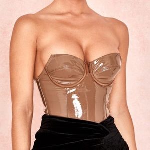 House Of CB Vinyl Bodysuit